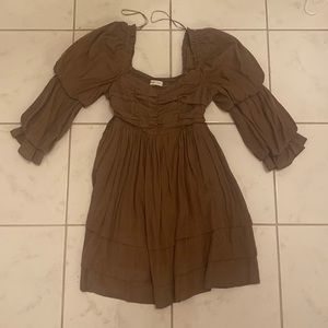 Brown Fall Dress